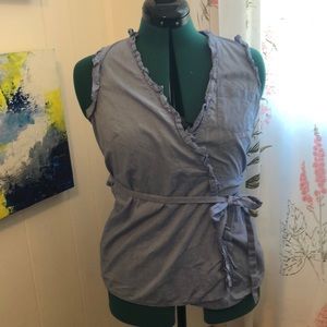 Cotton wrap top Gap S